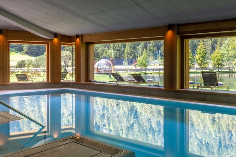 Au Charmant Petit Lac Ecohotel Parc & Spa Champoluc